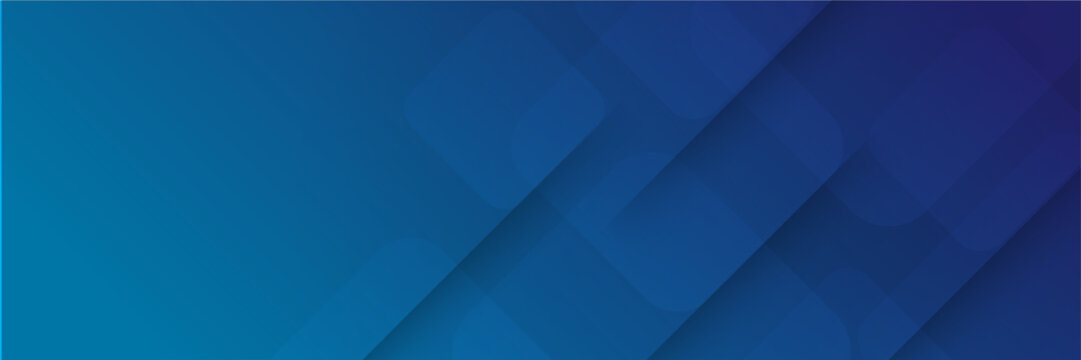 Blue abstract background with soft diagonal shapes